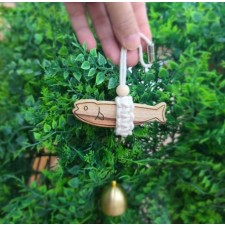 [느린나무] 원목액막이명태 차량용